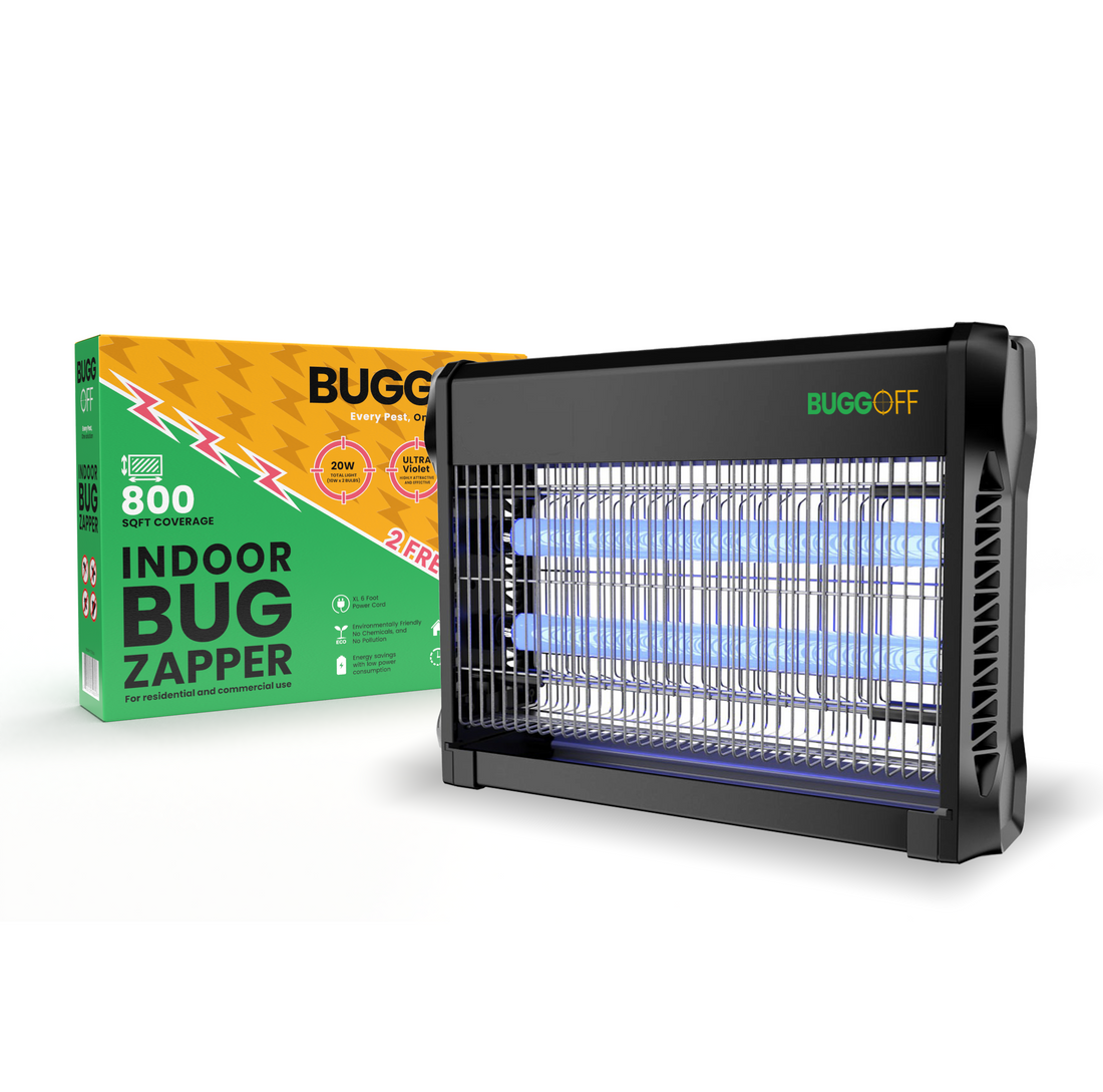 Black Indoor 3500v Electric Mosquito, and Bug Zapper